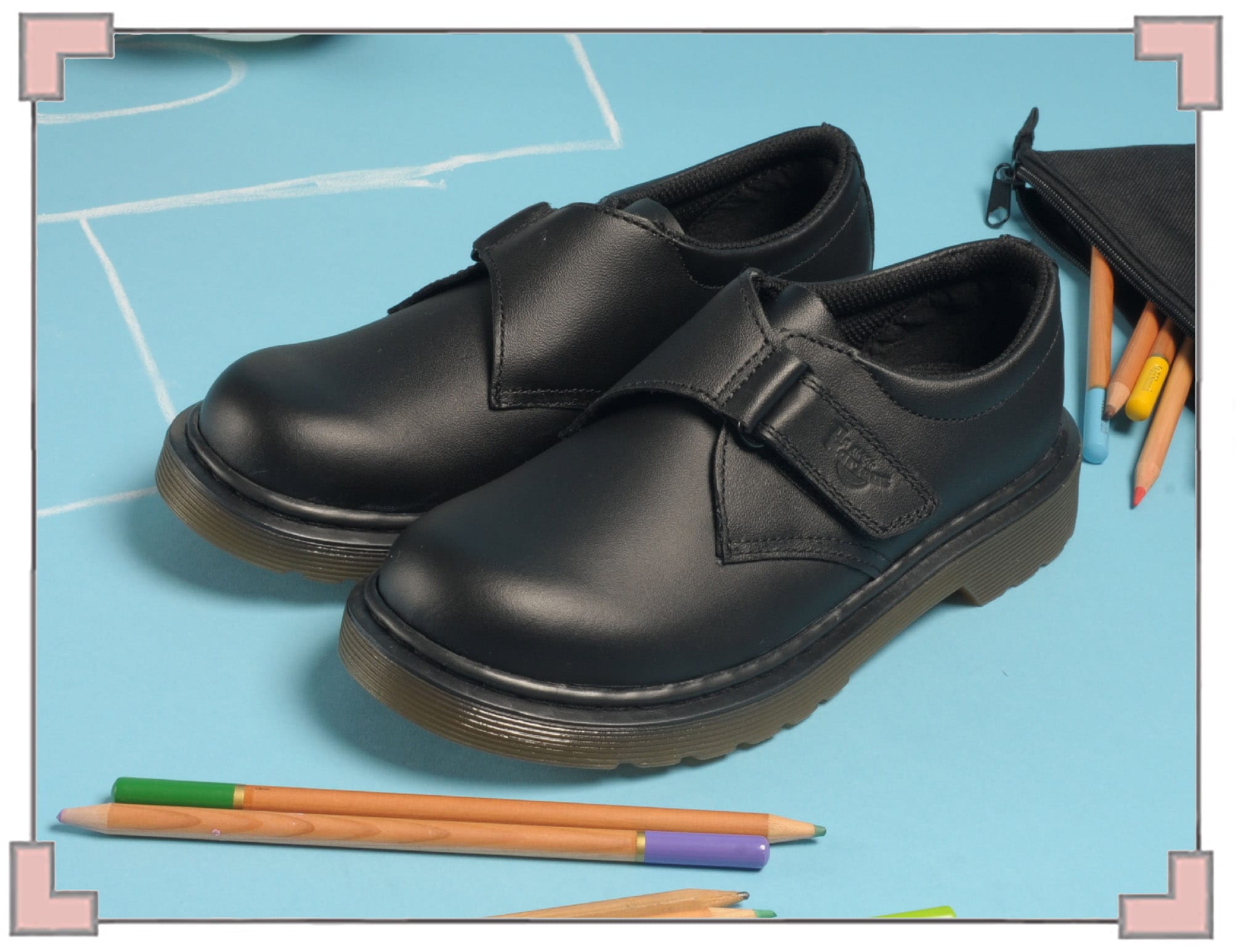 Shop Dr. Martens Jerry Strap >> Boys-Dr-Martens-School-Shoes