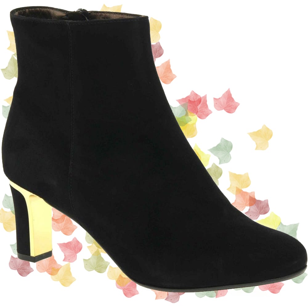 kado-gold-heel-ankle-boots