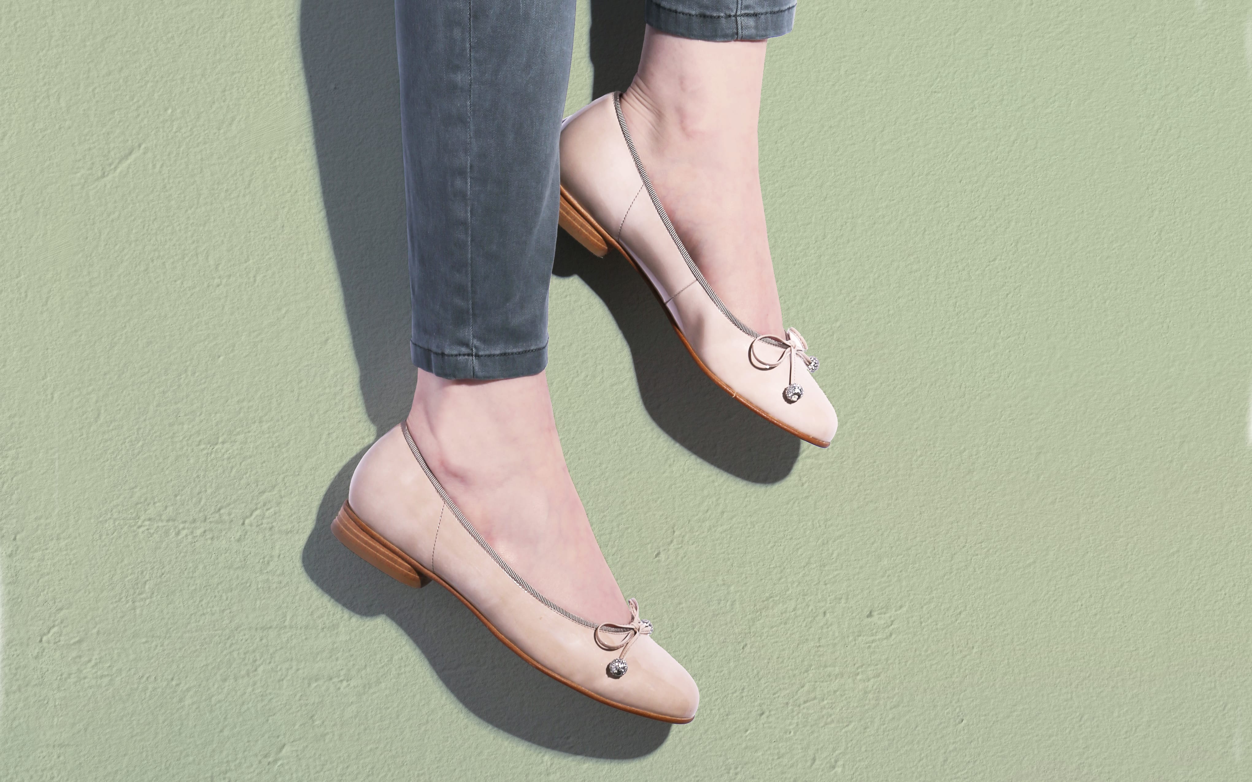 Gabor-Usha-Ballet-Pumps-Grey