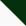 White/Dark Green