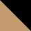 Gold Metallic/Black