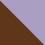 Golden Brown/Periwinkle