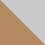 Tan/Silver Suede