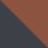 Navy/Brown