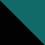Black/Teal Green