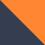 Royal/Orange
