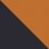 Navy/Brown