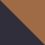 Navy/Cappuccino