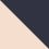 Beige/Navy Suede
