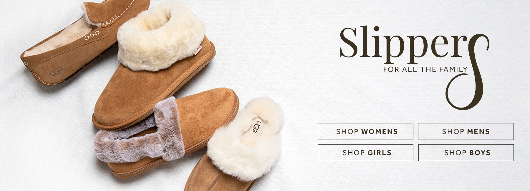 Slippers For All The Family