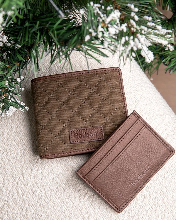 Barbour Quilted Wallet