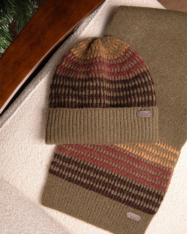 Barbour Branton Beanie Set