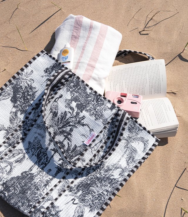 Holiday Edit - Elie Beaumont Quilted Tote