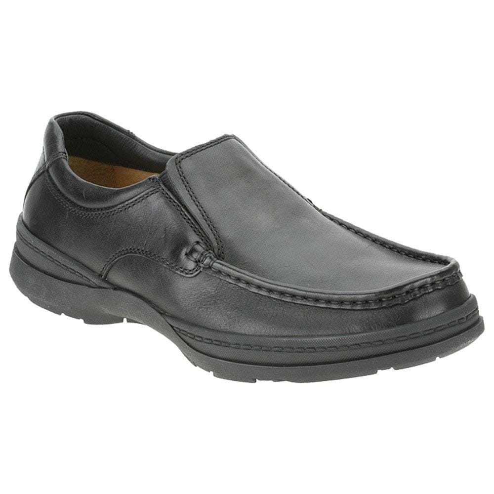 Clarks Line Duty Black Leather Basic Casual - Shoes from Charles ...