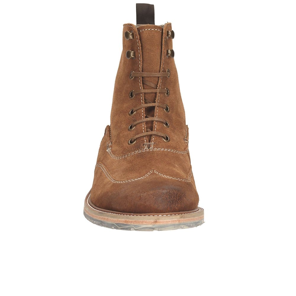 Clarks CUSHION PLUS Arton Hi Mahogany Leather Boots Shoes Men 8 1/2 CLARKS CLARKHILL HI BOOT DARK BROWN LEATHER - MENS - Lamey  main image 2