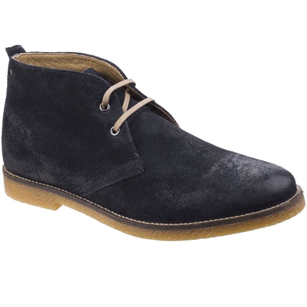 Base London Perry Burnished Leather Mens Desert Boots - Men  display picture 2