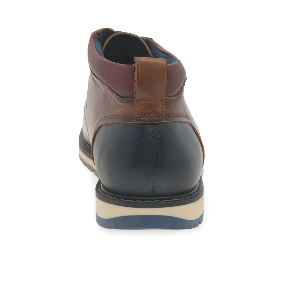Pikolinos Men's Irun M0e Slouch Boots – Leather Casual Boots, 4 Inch Shaft