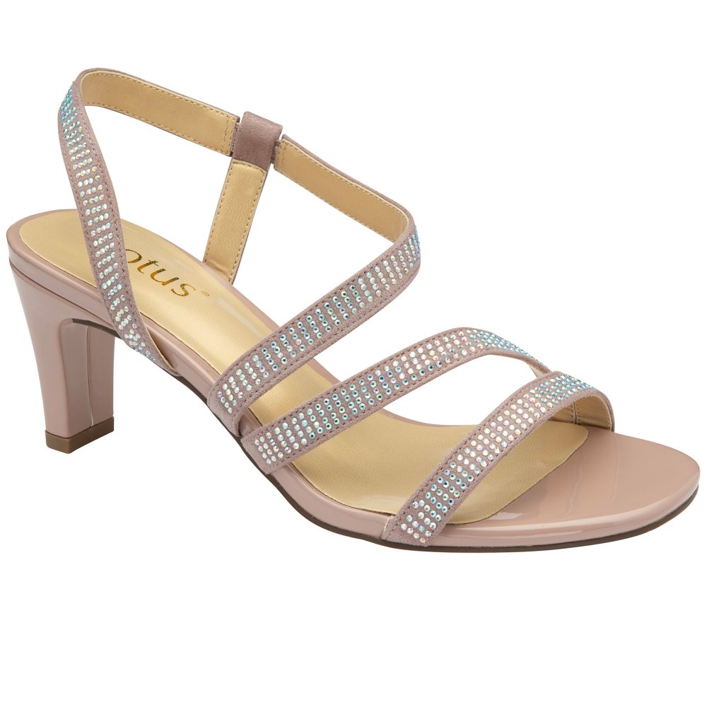 Lotus Women's Pink 'Bernadette' Open-Toe Sandals Size 8 - Image 2