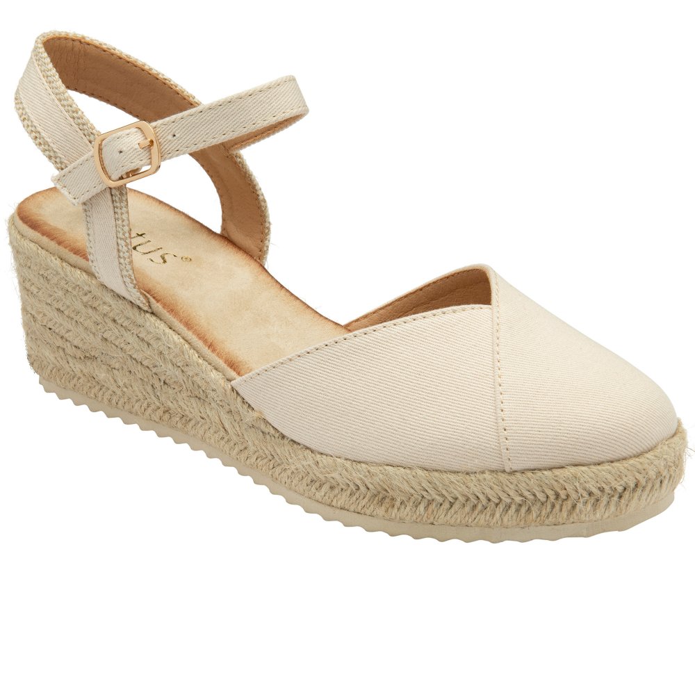 Lotus Shoes Women's Bronya Espadrille - Natural - Size 7 (40) - Image 4