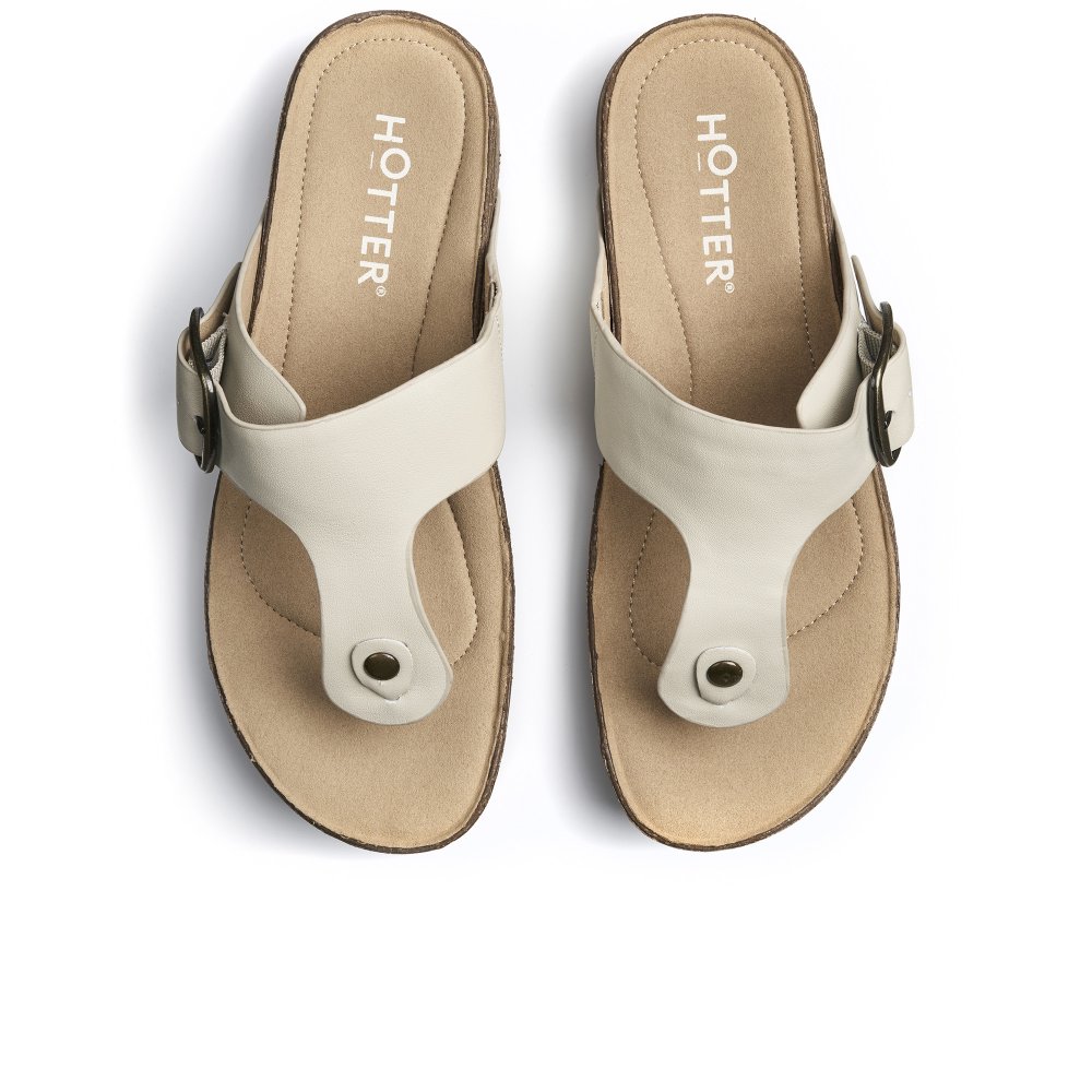 Hotter Resort Womens Toe Post Sandals - Women from Charles  Hotter Comfort Concepts Made in England Sandals Women\'s 10 main image 0