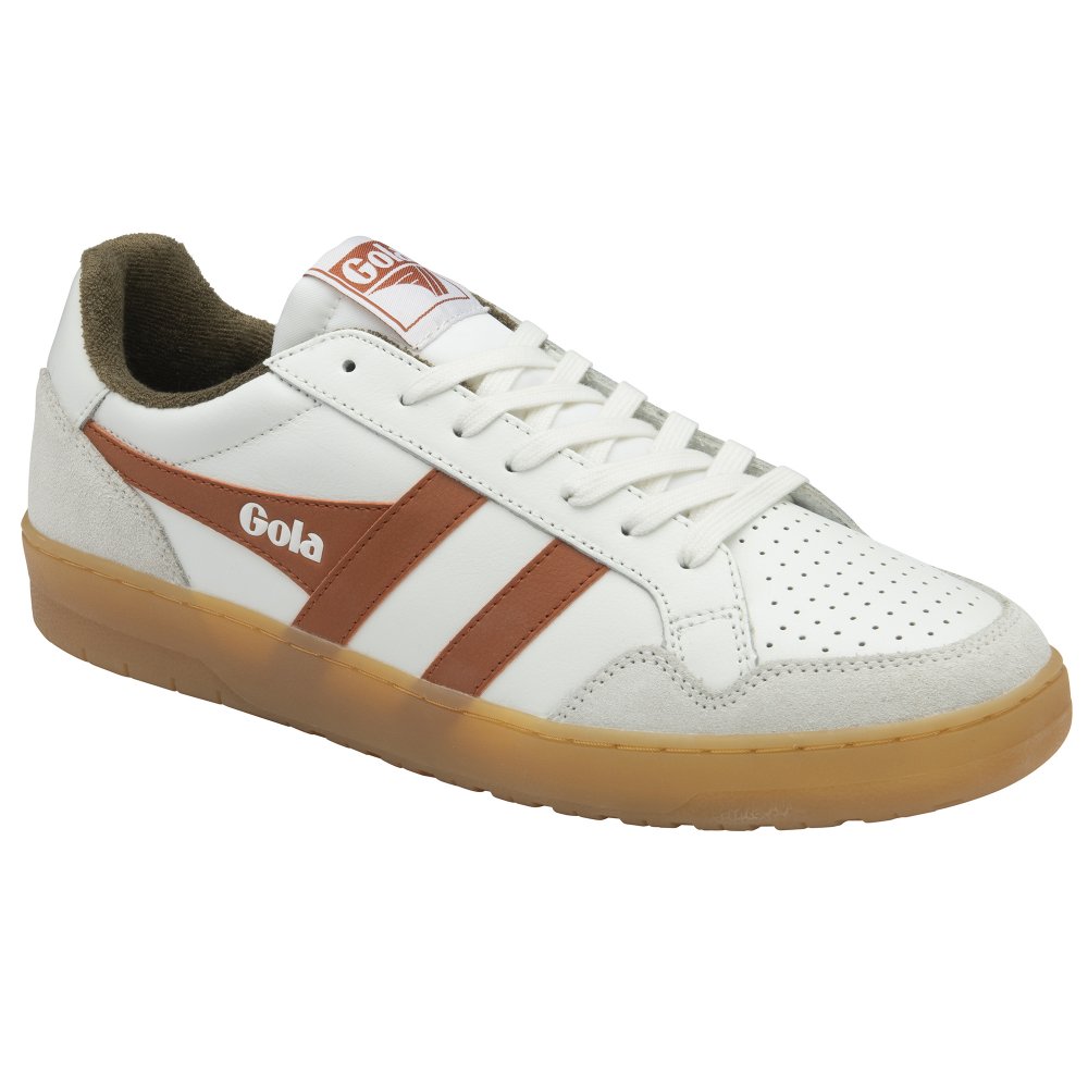Gola Men's White Trainers Eagle 86 - Image 2