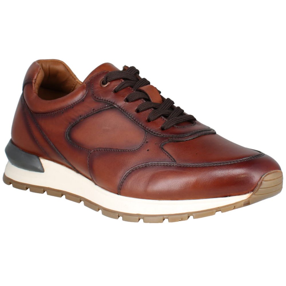 Josef Seibel Carry 01 Mens Trainers Colour: Cognac, Size: 7 / 41