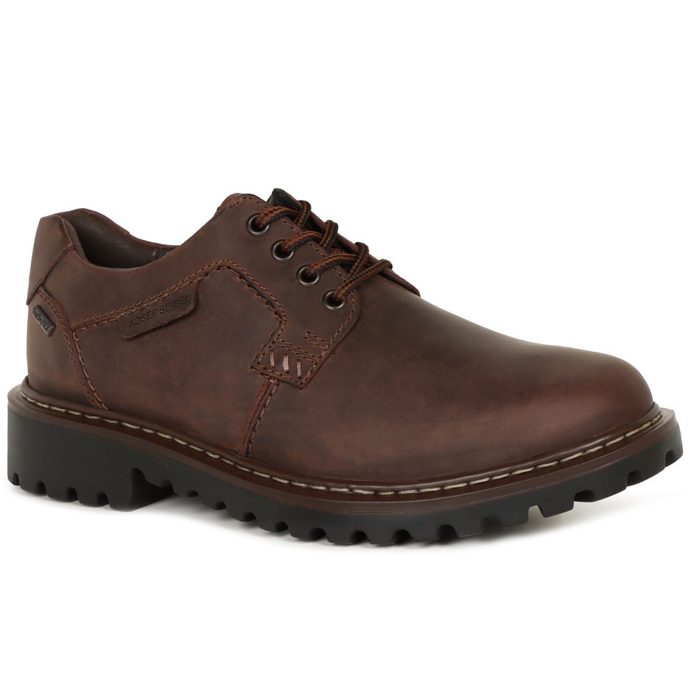 Josef Seibel Chance 68 Waterproof Mens Shoes Colour: Moro, Size: 7 / 41