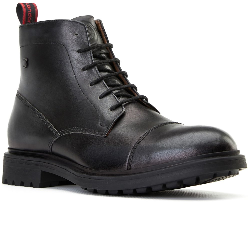 Base Boots Base London Boulton Toe Cap Boots - Men from Charles Clinkard UK