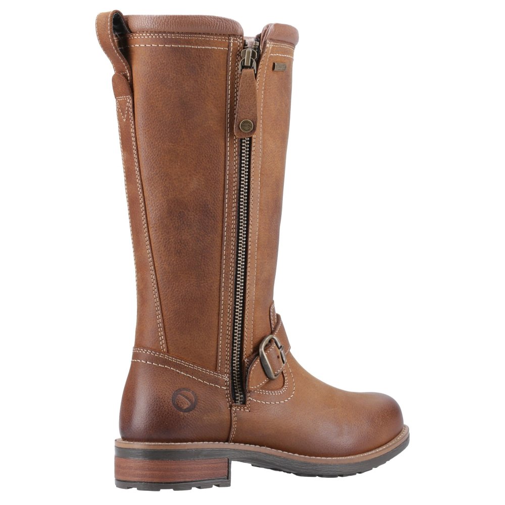 Cotswold Women's Tan Bourton Mid Boot In | : Size 4 - Image 3