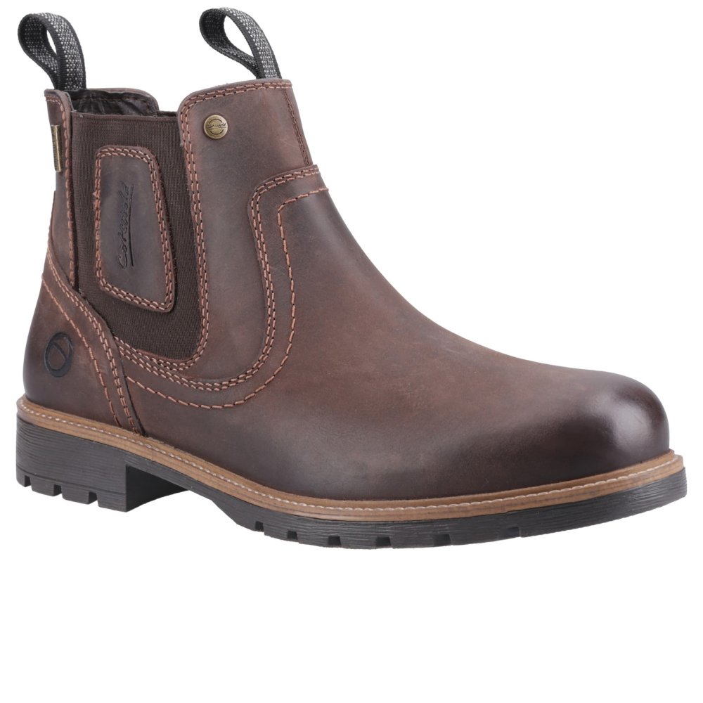 Cotswold Men's Chipping Waterproof Leather Flat Ankle Boots - Brown - 11 (45) - Image 2