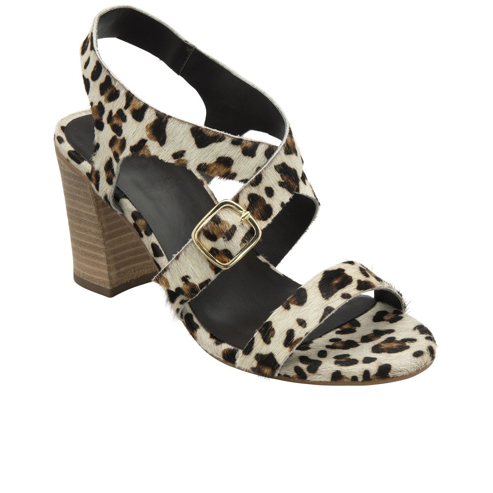 Ravel Women's 'Birkby' Leather Heeled Sandals | Size: 6 - Image 3