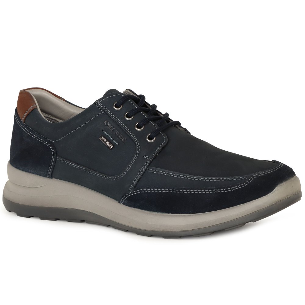 Josef Seibel Marley 51 Waterproof Mens Shoes Colour: Indigo Combi, Size: 7 / 41