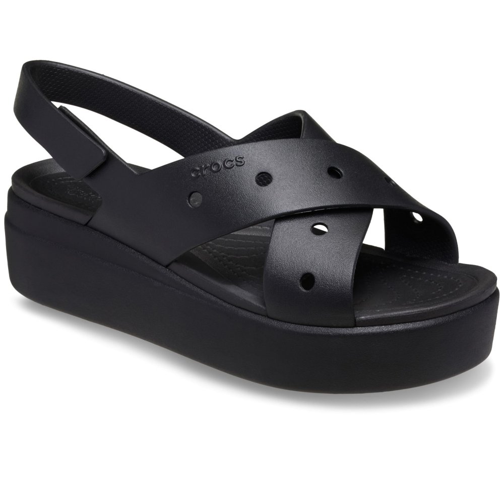 Crocs Brooklyn 4U Cross Strap Womens Clogs - Women from Charles Clinkard UK