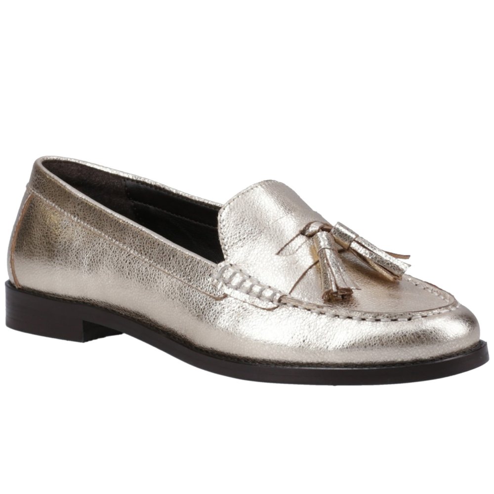 Hush Puppies Women's Gold Connie Tassel Loafer In | : Size 6 - Image 5