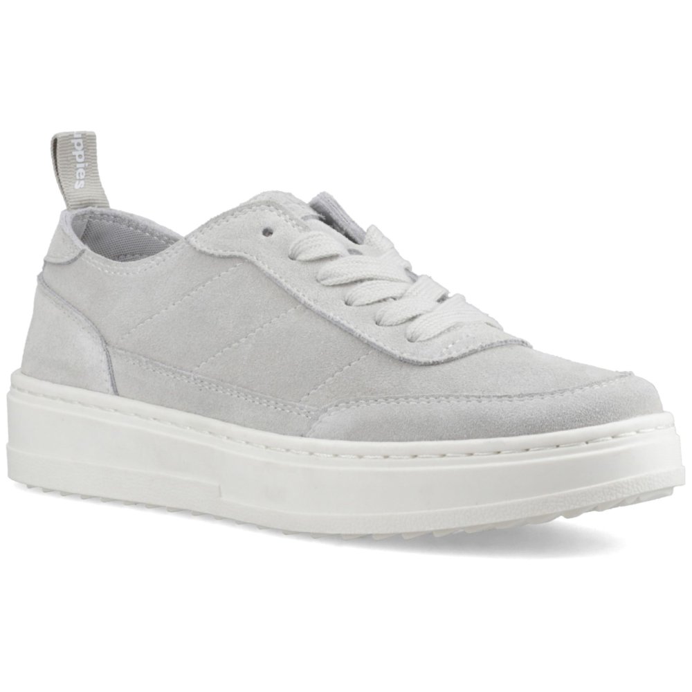 Hush Puppies Women's Grey Suede Nesta Trainers Colour: : Size 3 - Image 7