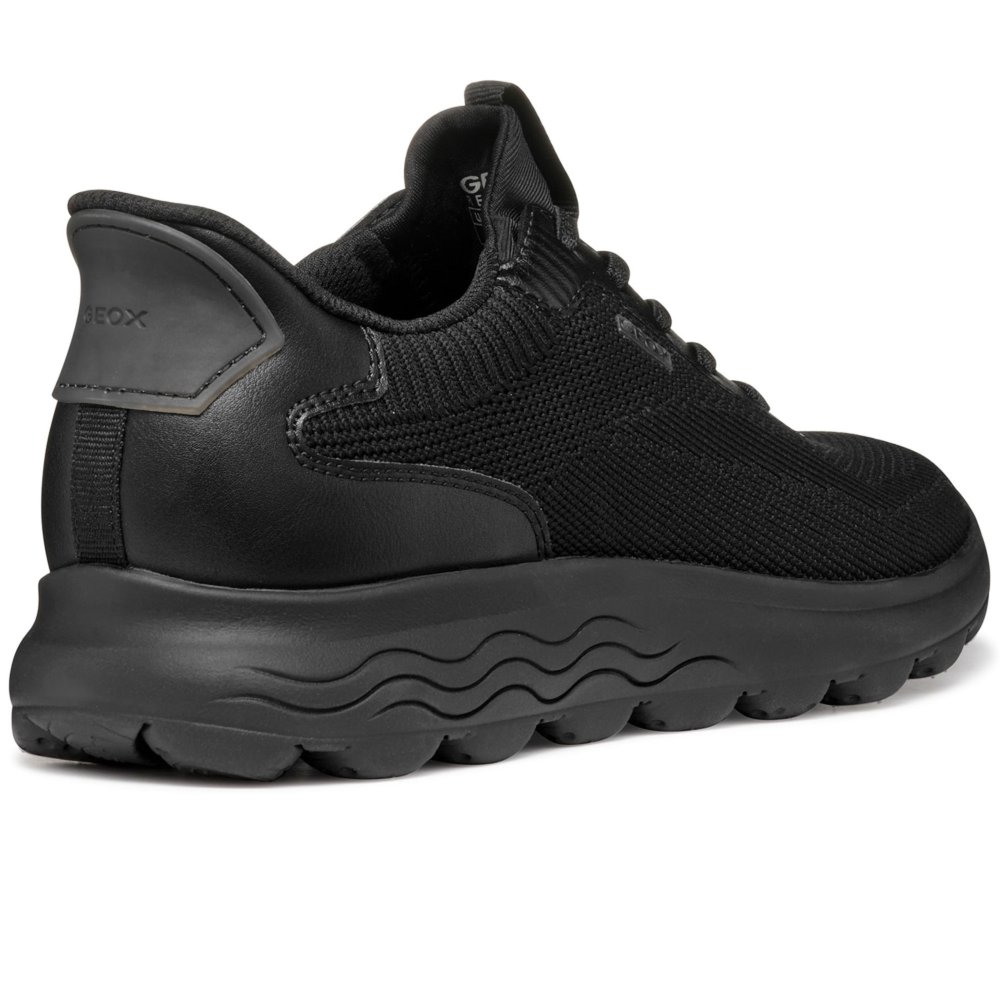 Geox Women's Black D Spherica Plus A Trainers Colour: : Size 6 - Image 5