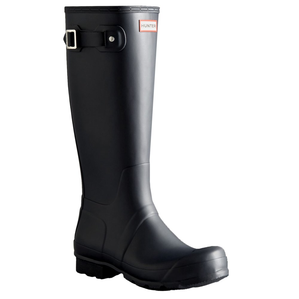 Hunter Mens Original Tall Boots, Navy, Size 7, Men - Image 3