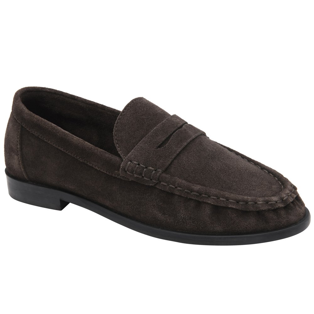 Ravel Women's Brown Heydon Loafers Colour: : Size 5