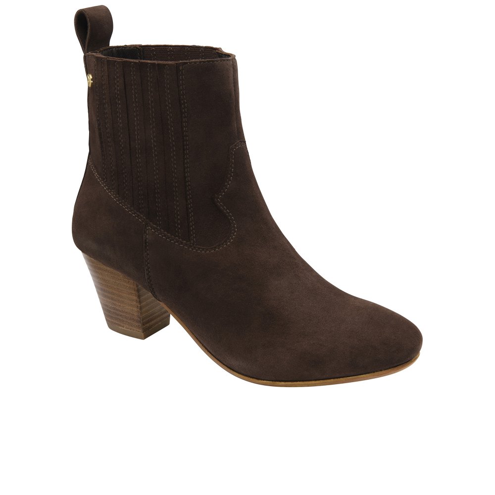 Ravel Women's Brown Suede Axford Ankle Boots Colour: : Size 4