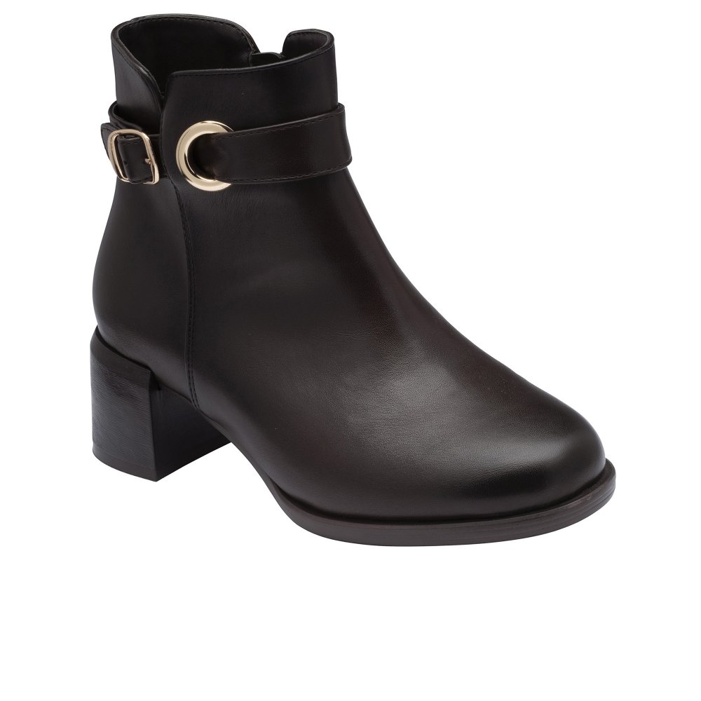 Lotus Women's Brown Drummond Ankle Boots Colour: : Size 3