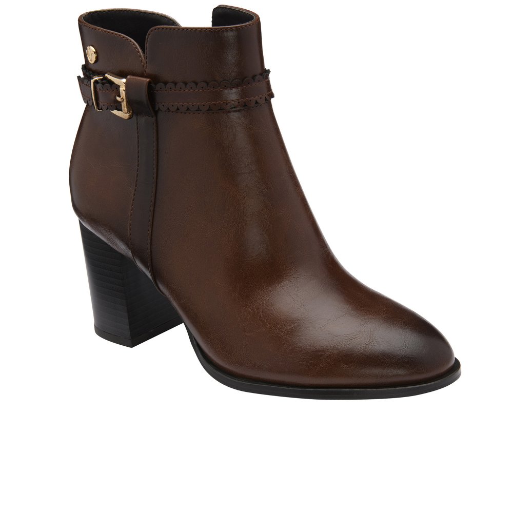 Lotus Women's Brown Sutton Ankle Boots Colour: : Size 4