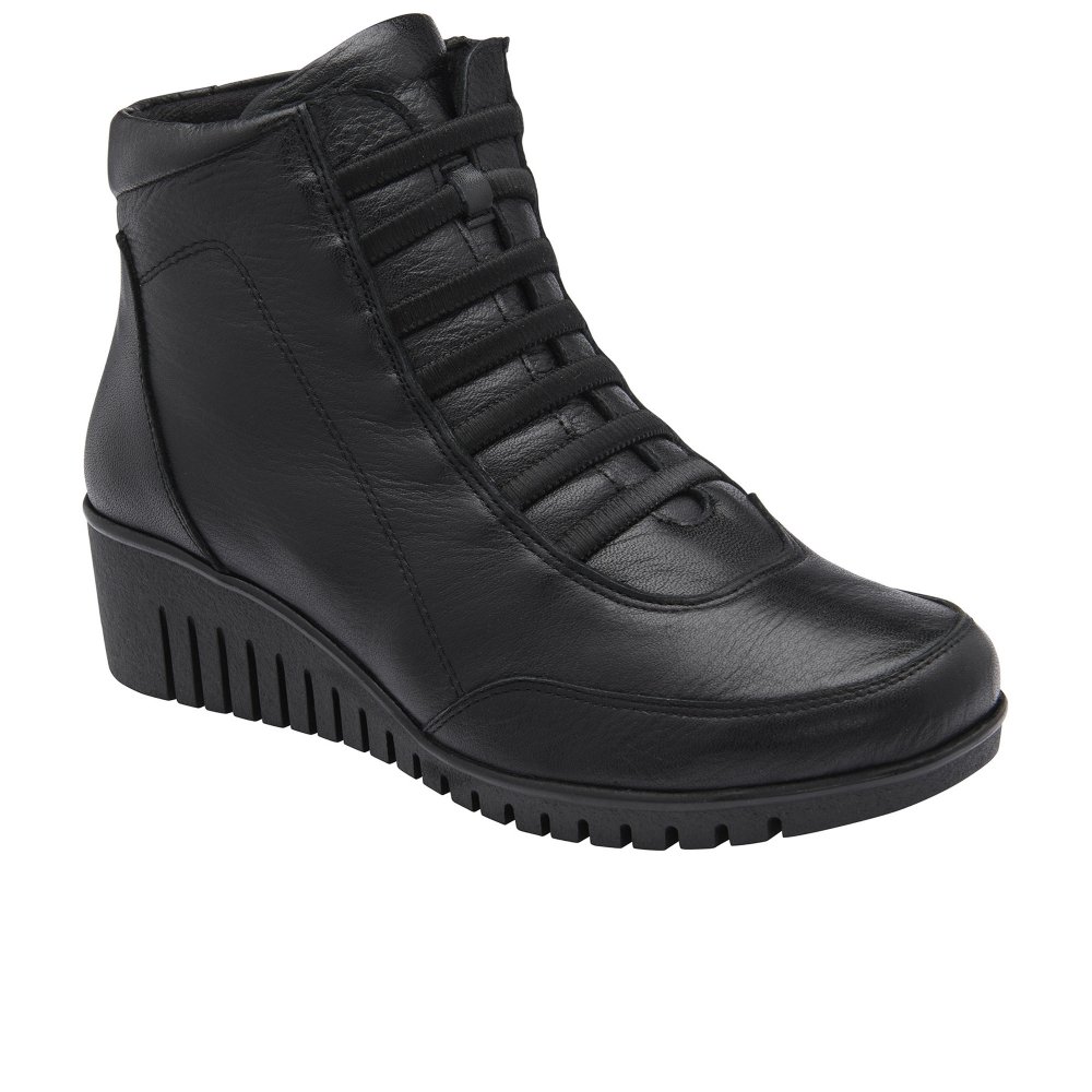 Lotus Women's Black Myrthe Ankle Boots Colour: : Size 8