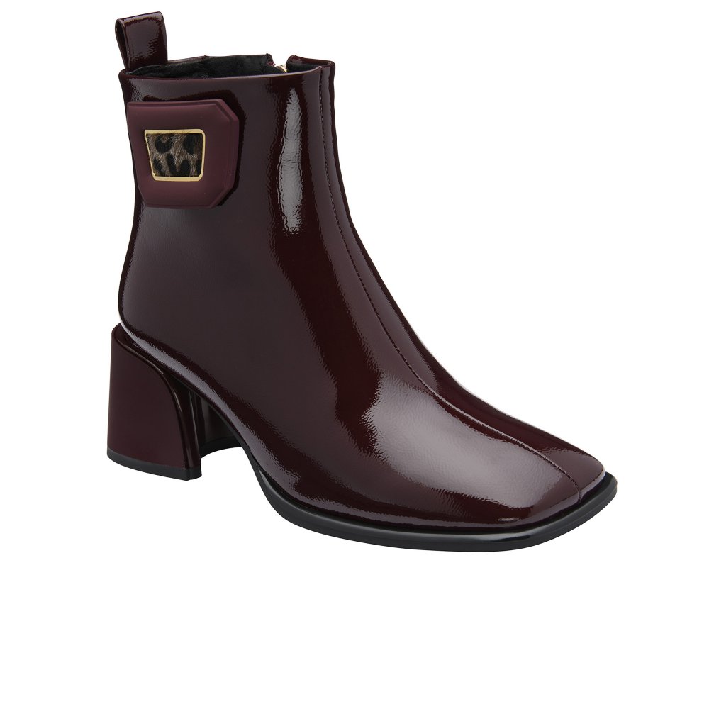 Lotus Women's Bordo Patent Quincy Ankle Boots Colour: : Size 5