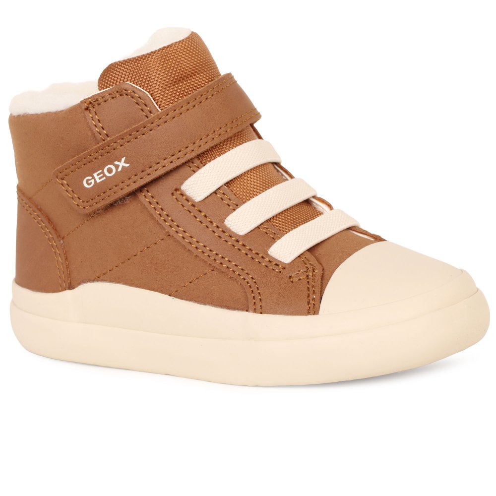 Geox Boys Brown Syn B Gisli Infant Boots Colour: : Size 6 Kids - Image 3