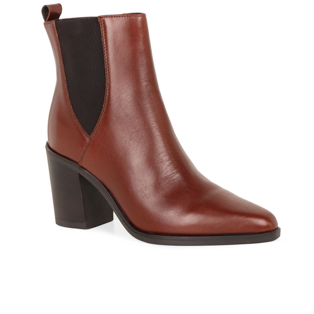 Jones Bootmaker Women's Brown Kalamata Chelsea Boots Colour: : Size 4