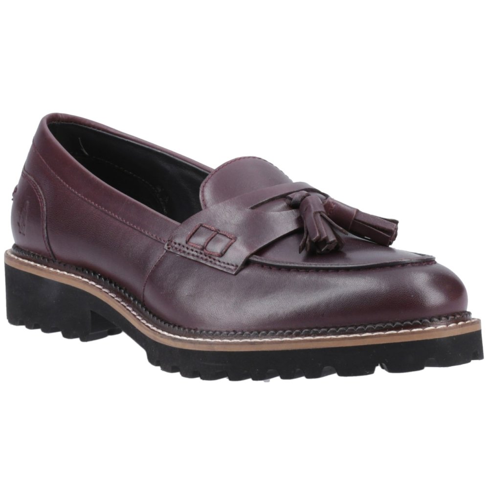 Hush Puppies Women's Plum Ginny Loafers Colour: : Size 8