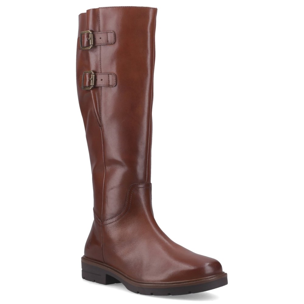 Hush Puppies (, ) Tallulah Leather Women's Tan Boots - Image 6