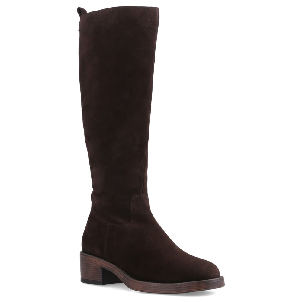 Hush Puppies Women's Chocolate Antonia Long Boot In | : Size 6 - Image 4