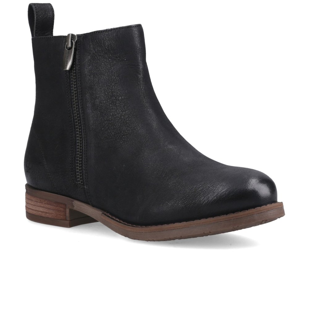 Hush Puppies Women's Black Ethel Ankle Boots - Size 7 - Image 4