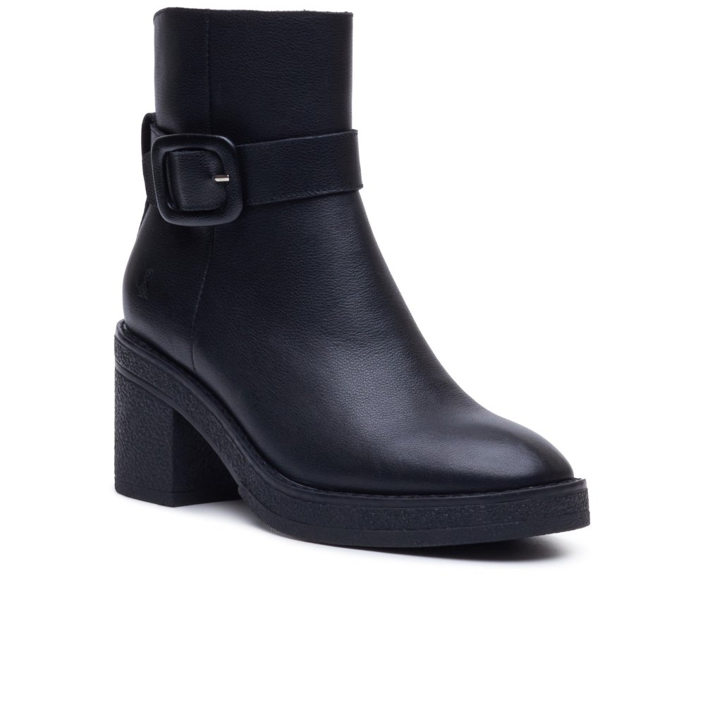 Hush Puppies Fearne Women's Leather Ankle Boots in Black, Size 4 - Image 7
